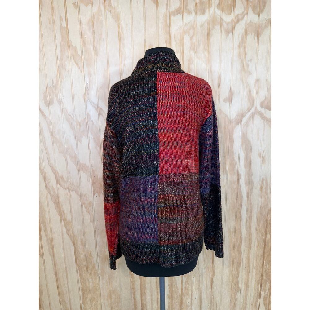 Coldwater Creek Vintage Zip Cardigan Sweater Cottagecore Cabin Core Medium - Picture 8 of 8